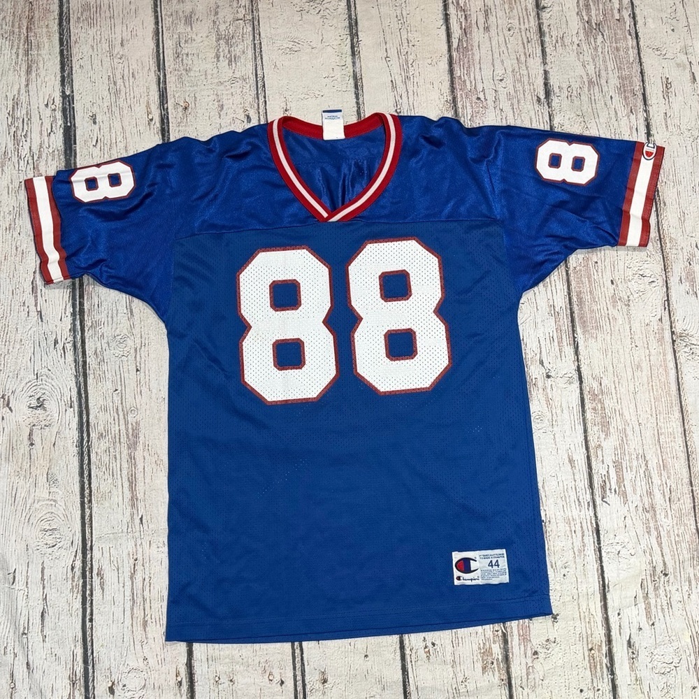 Ike Hillard New York Giants Vintage Champion NFL Football Men's Jersey